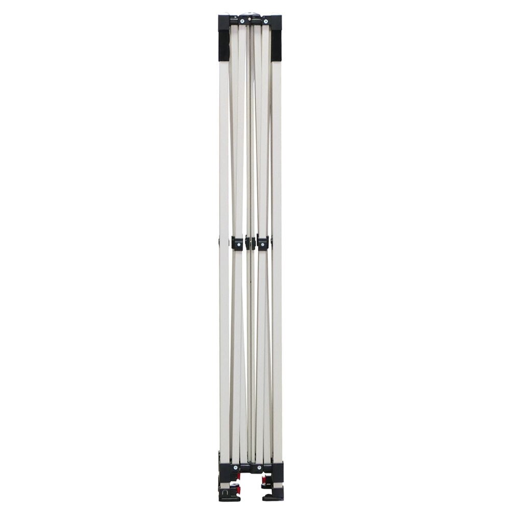 ONE CHOICE® 10ft. Steel Canopy Tent — Graphic Package / White Trim